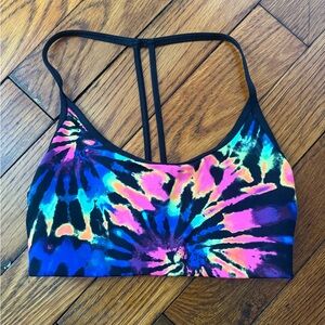 PINK Victoria's Secret Multicolor Tie-Dye Sports Bra - S